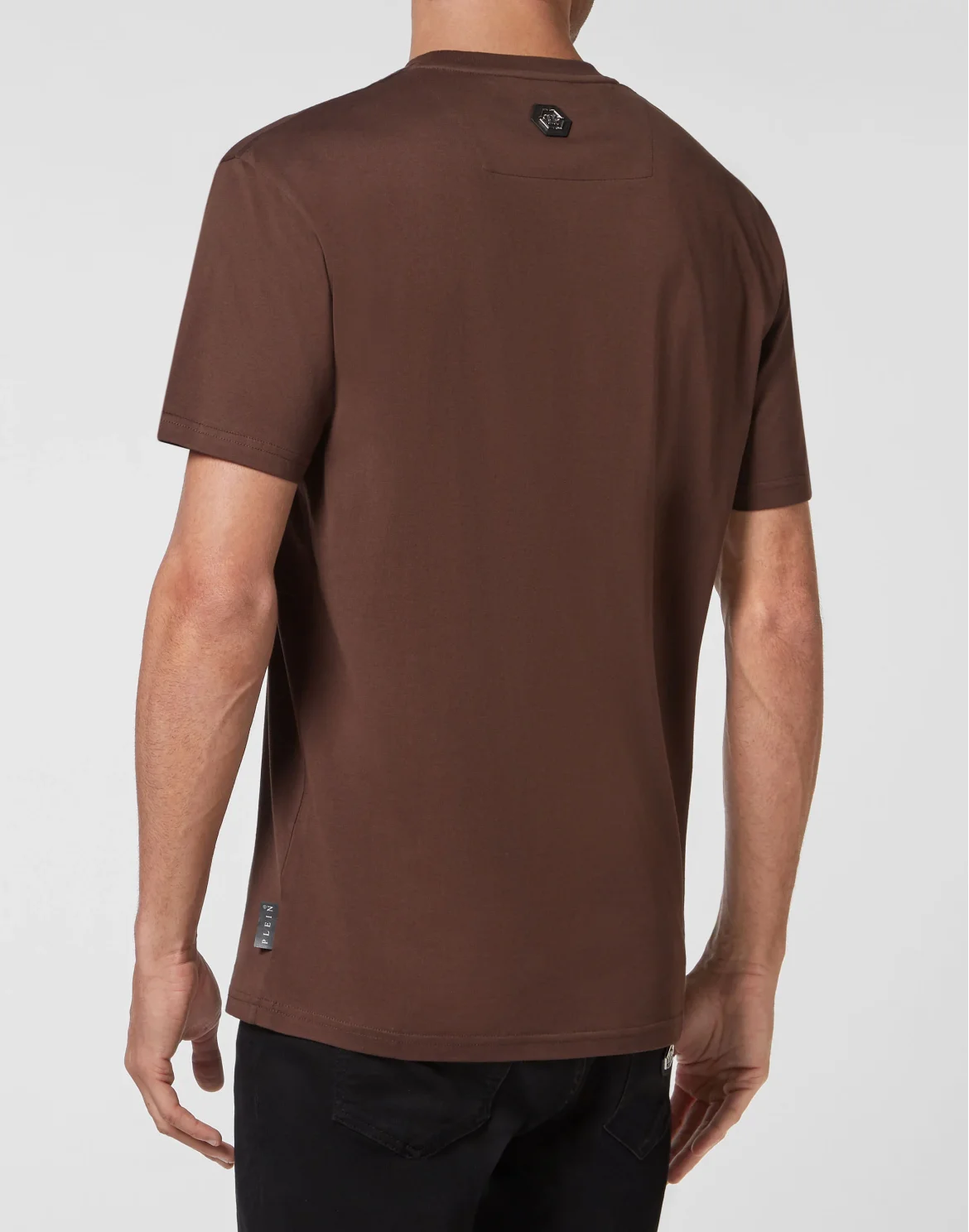 T-shirt Round Neck SS Philipp Plein TM, цвет: Коричневый