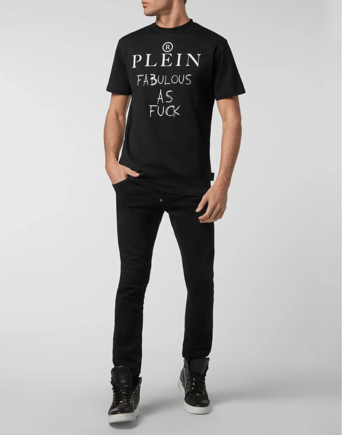 T-shirt Round Neck SS, цвет: Черный