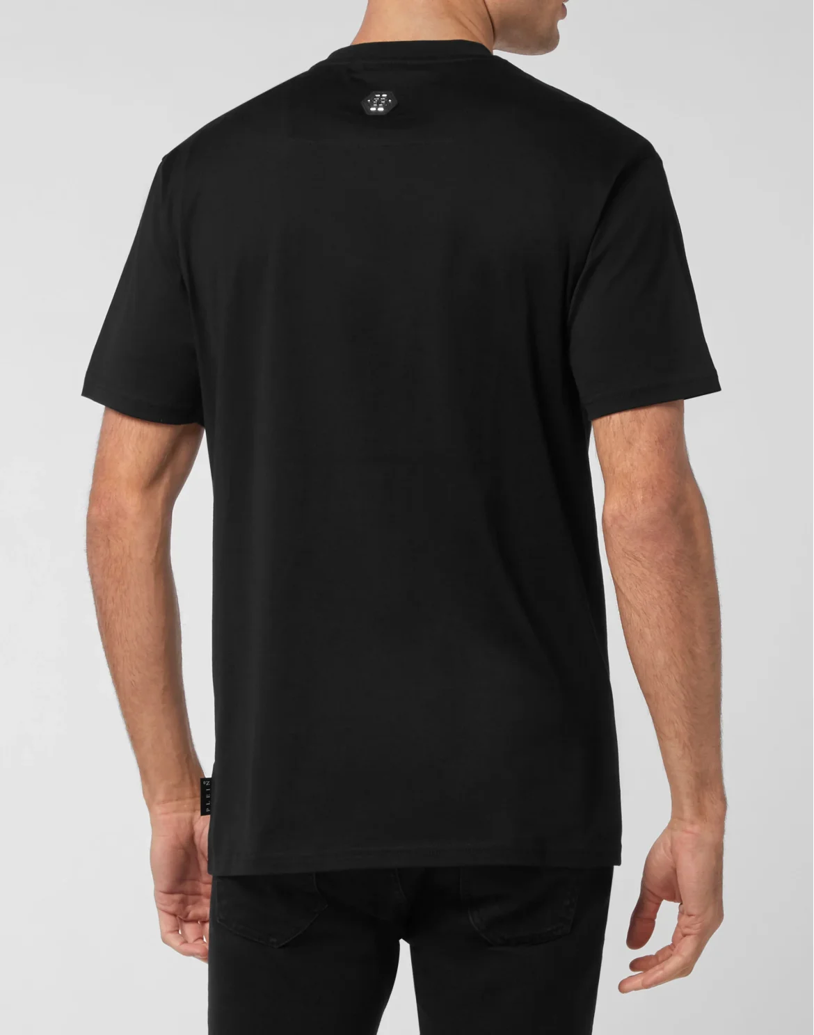 T-shirt Round Neck SS with Crystals, цвет: Черный