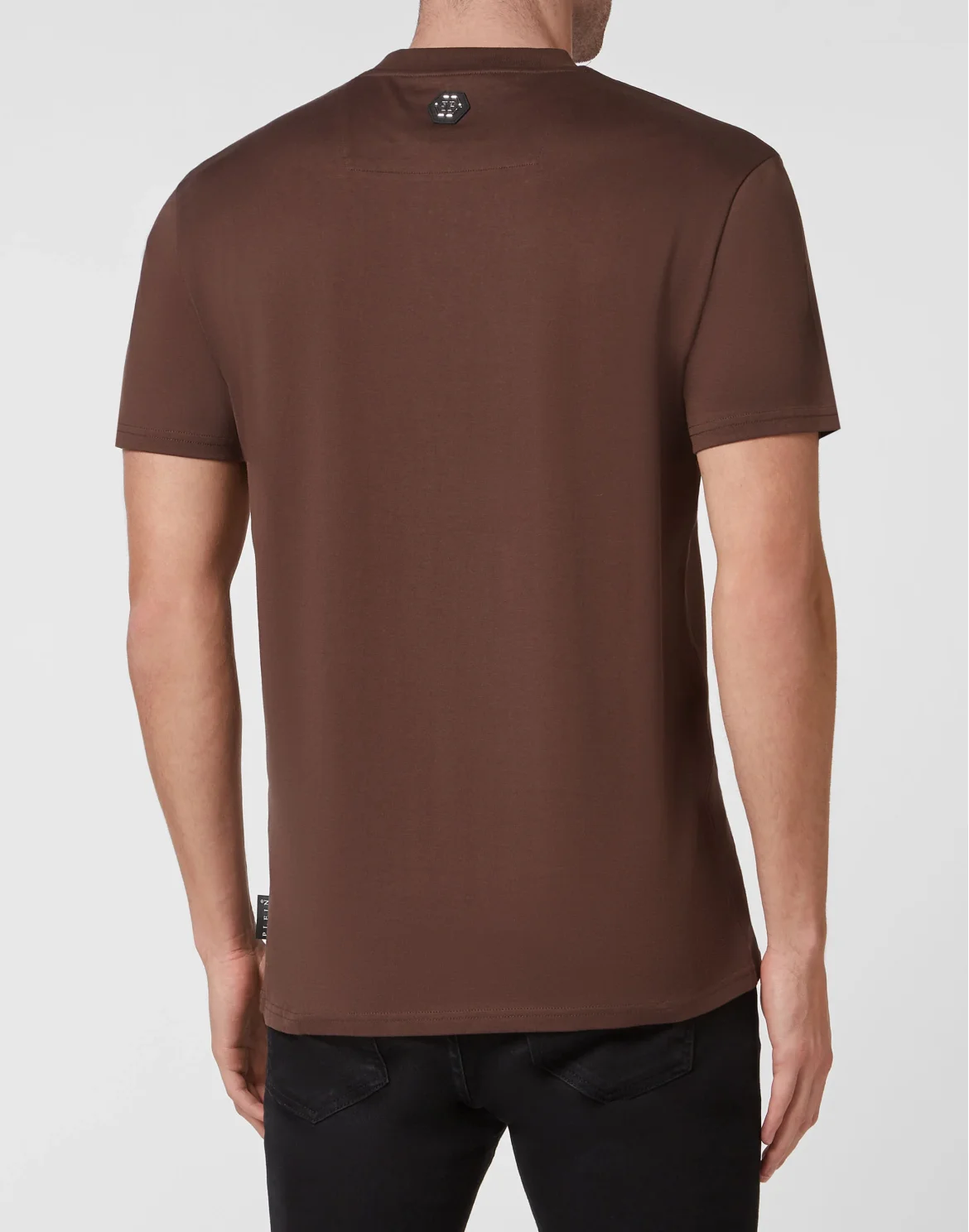 T-shirt Round Neck SS, цвет: Коричневый