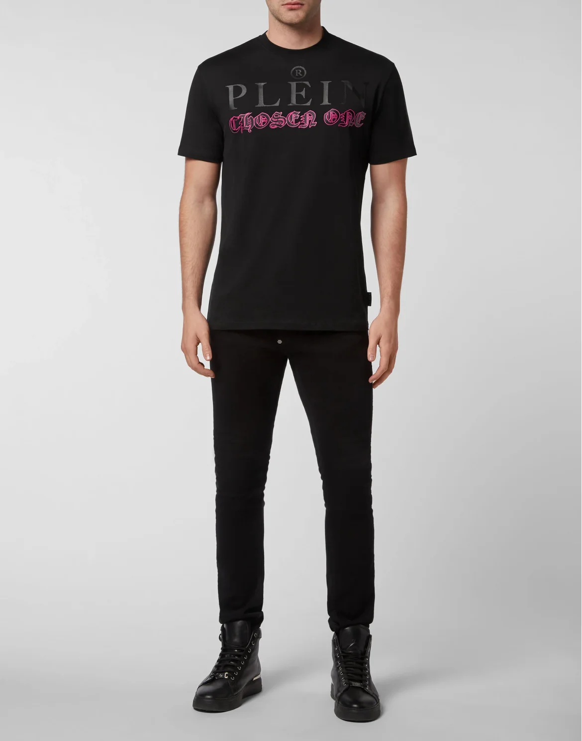 T-shirt Round Neck SS Philipp Plein TM, цвет: Черный