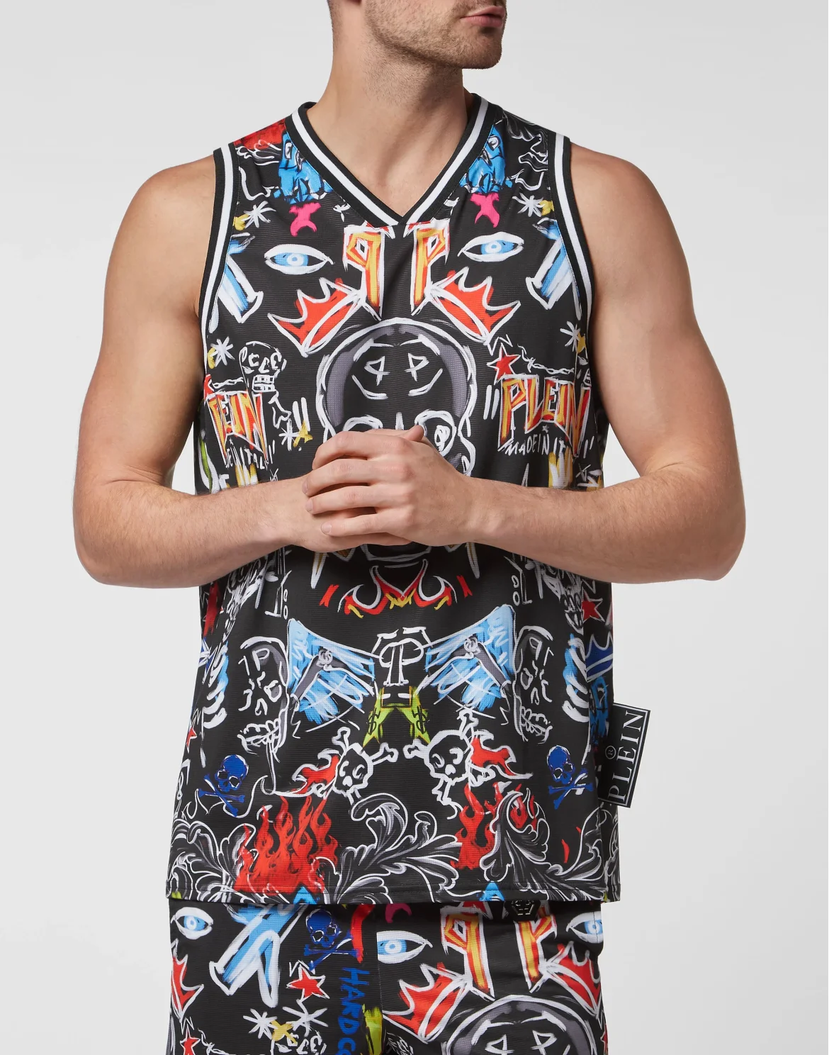 Basket Top Skull, цвет: Черный
