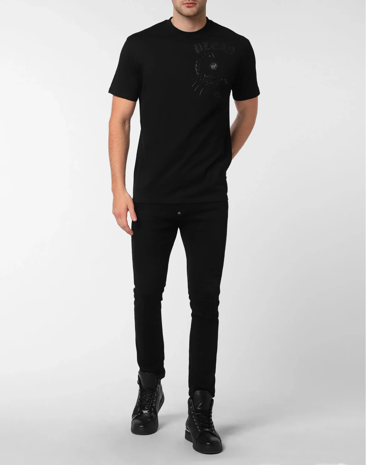T-shirt Round Neck SS Scorpion, цвет: Черный