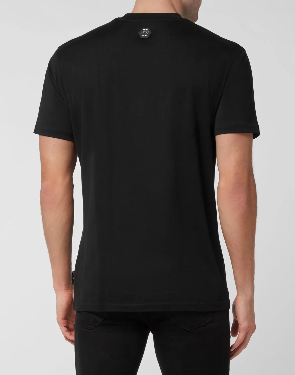 T-shirt Round Neck SS Hexagon, цвет: Черный