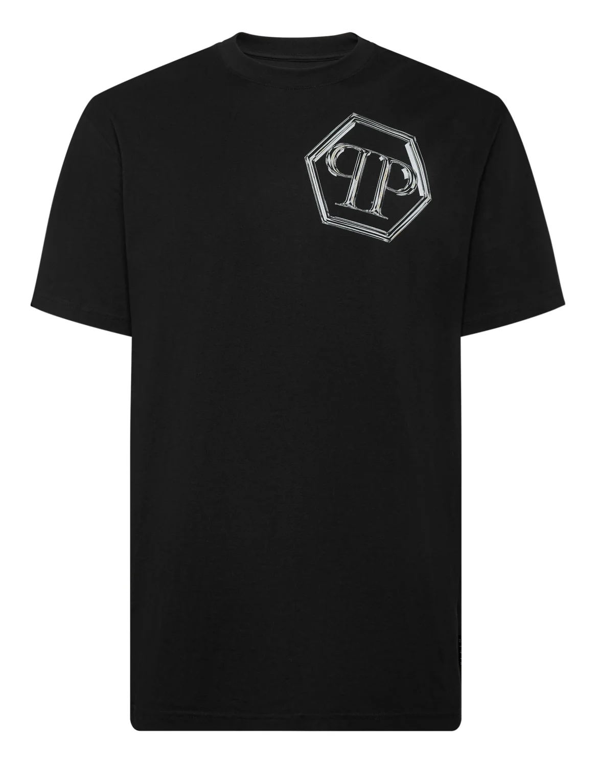 T-shirt Round Neck SS Hexagon, цвет: Черный