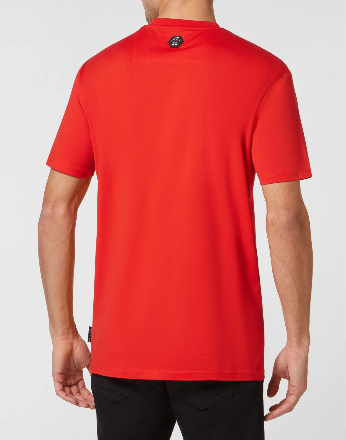 T-shirt Round Neck SS Hexagon, цвет: Красный