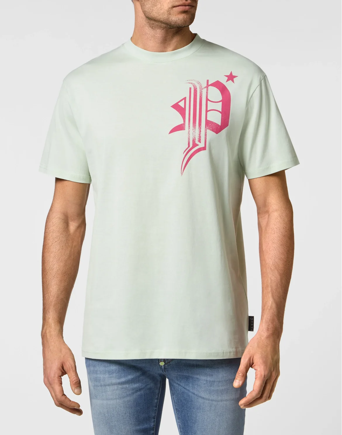 T-shirt Round Neck SS Skull, цвет: Зеленый