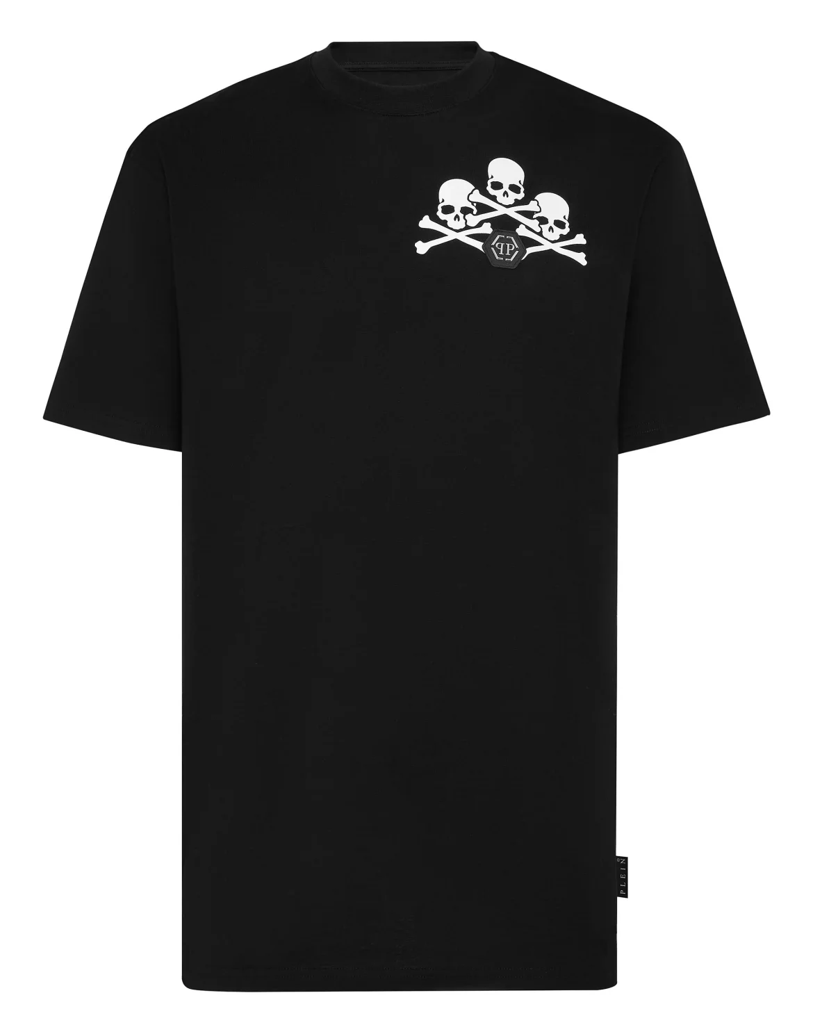 T-shirt Round Neck SS Skull, цвет: Черный