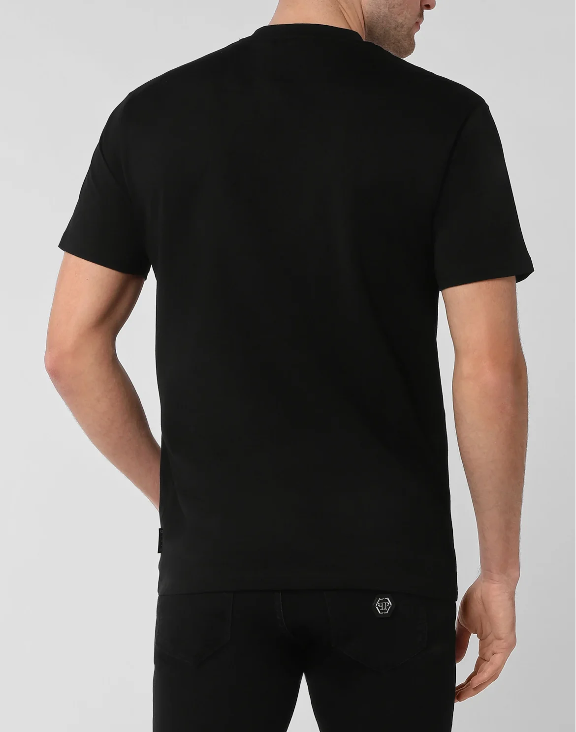 T-shirt Round Neck SS Skull, цвет: Черный