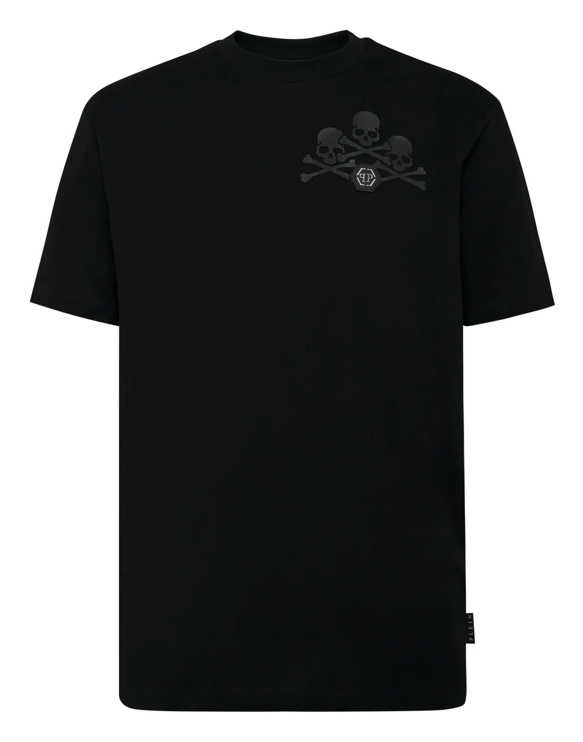 T-shirt Round Neck SS Skull, цвет: Черный