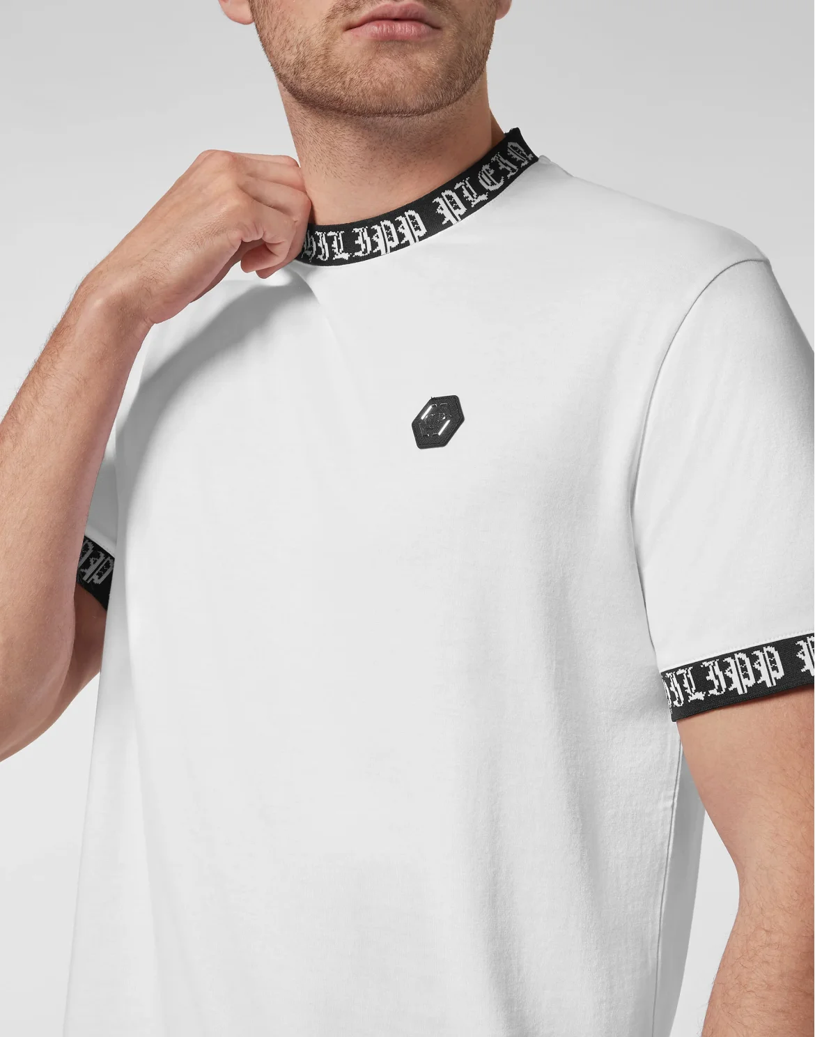 T-shirt Round Neck SS Philipp Plein TM, цвет: Белый