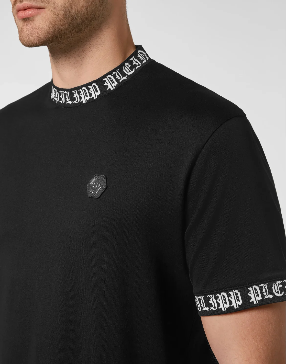 T-shirt Round Neck SS Philipp Plein TM, цвет: Черный