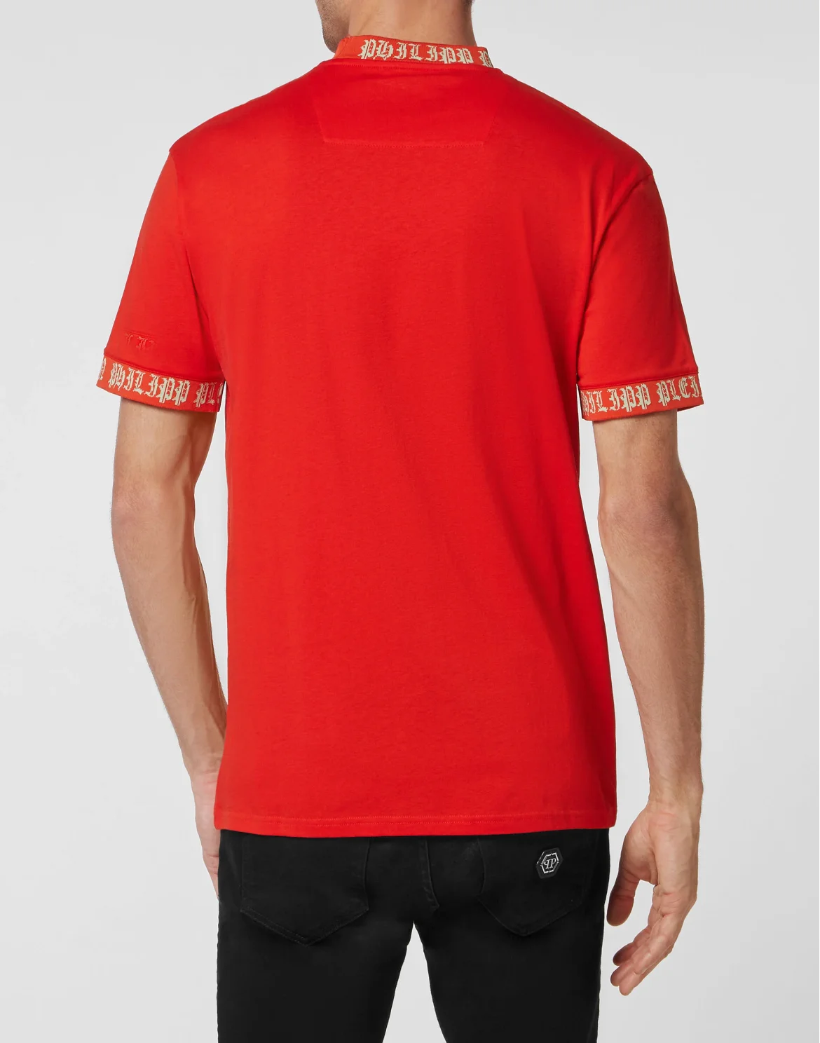 T-shirt Round Neck SS Philipp Plein TM, цвет: Красный