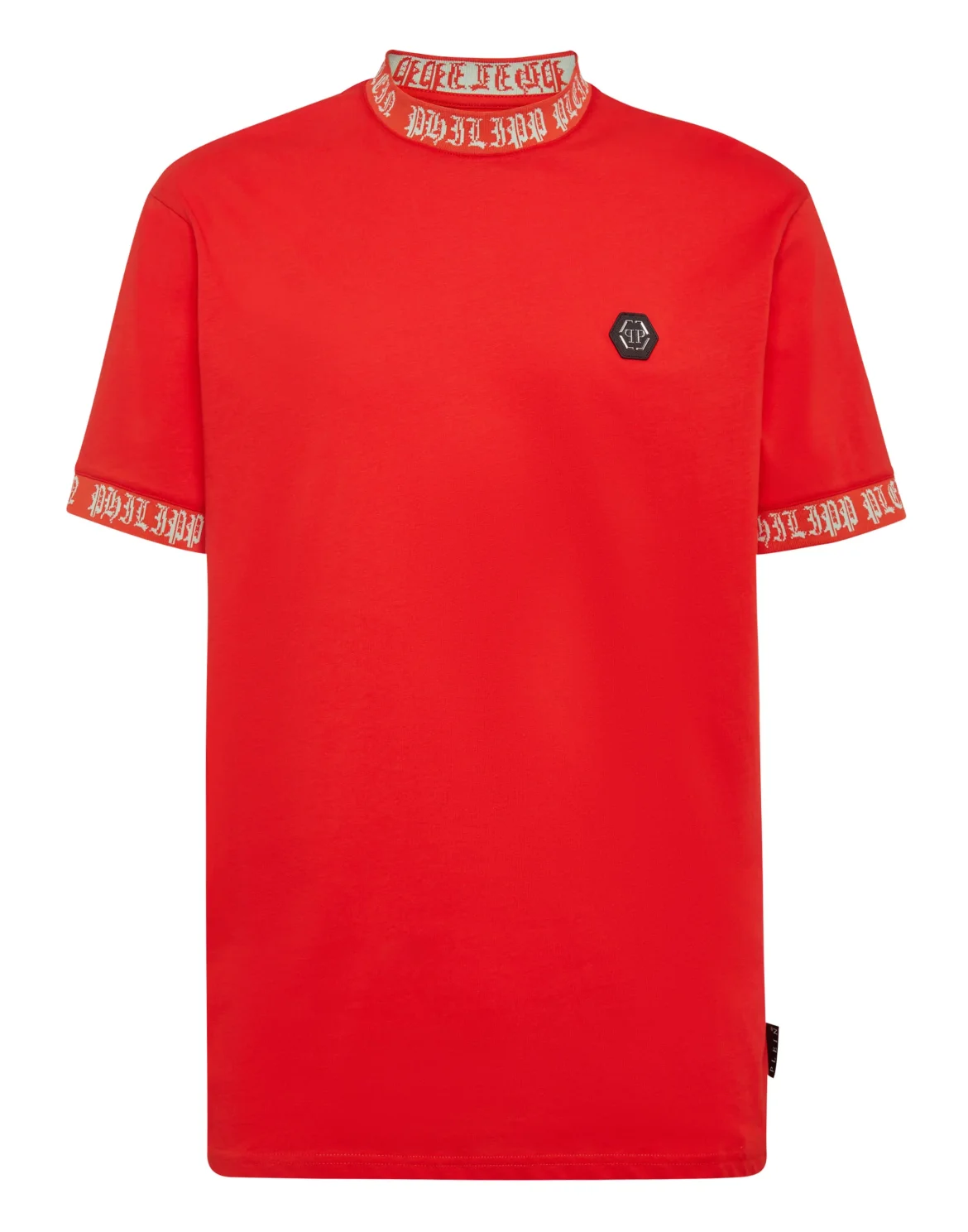 T-shirt Round Neck SS Philipp Plein TM, цвет: Красный