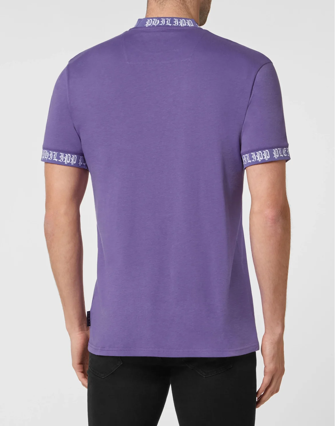 T-shirt Round Neck SS Philipp Plein TM, цвет: Фиолетовый