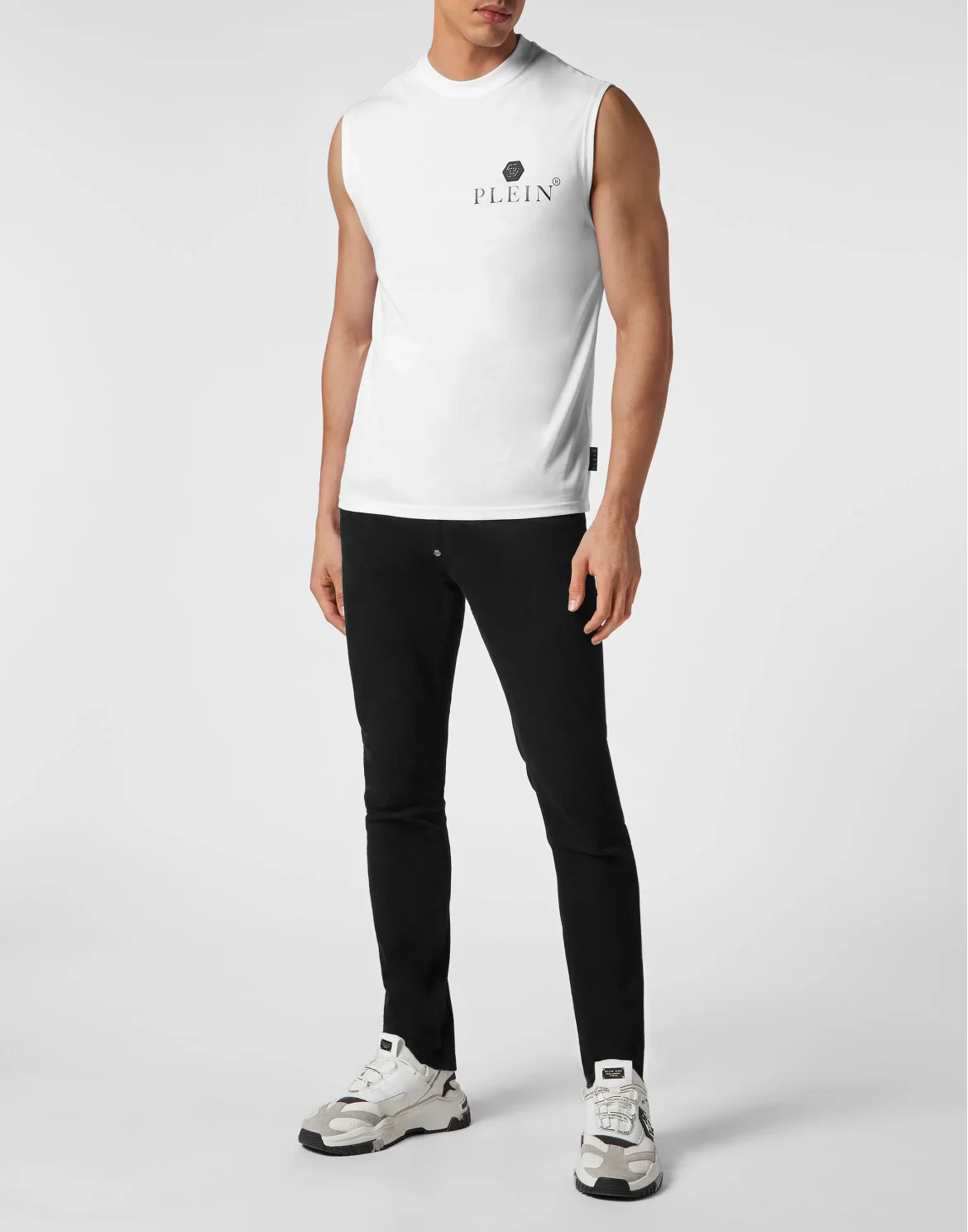 Sleeveless Top Philipp Plein TM, цвет: Белый