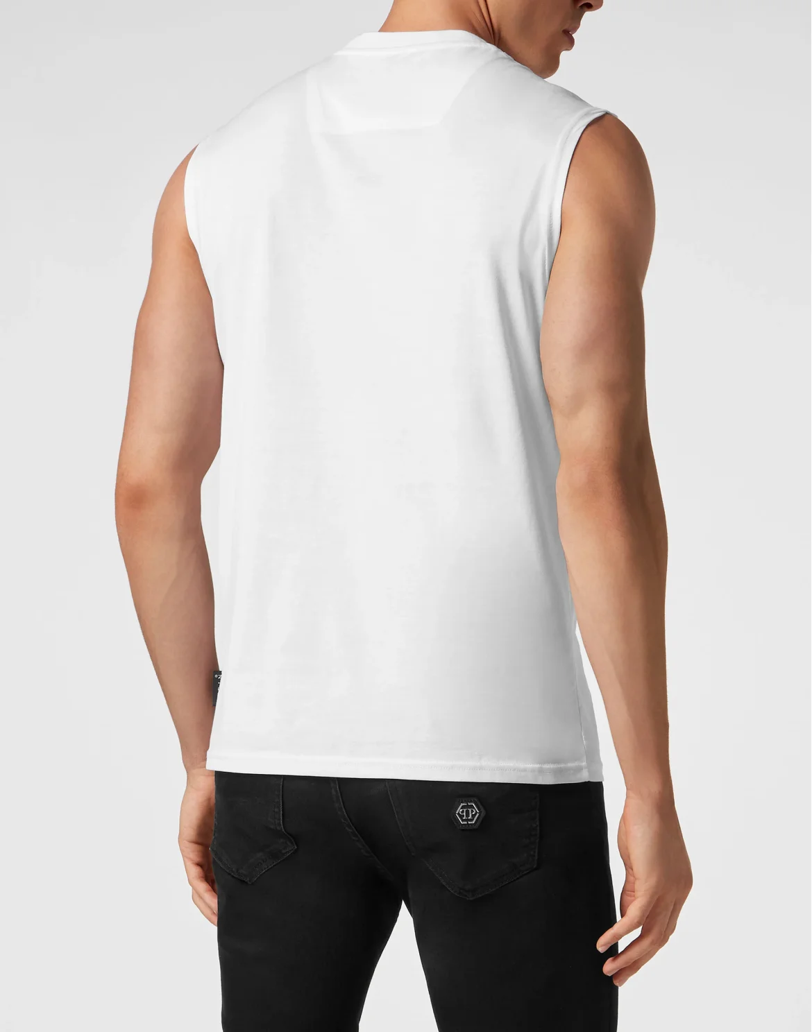 Sleeveless Top Philipp Plein TM, цвет: Белый