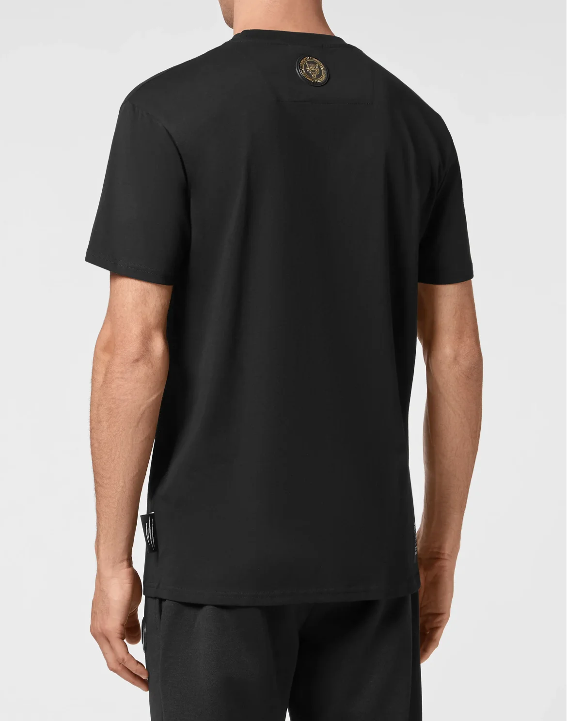 T-shirt Round Neck SS Statement, цвет: Черный