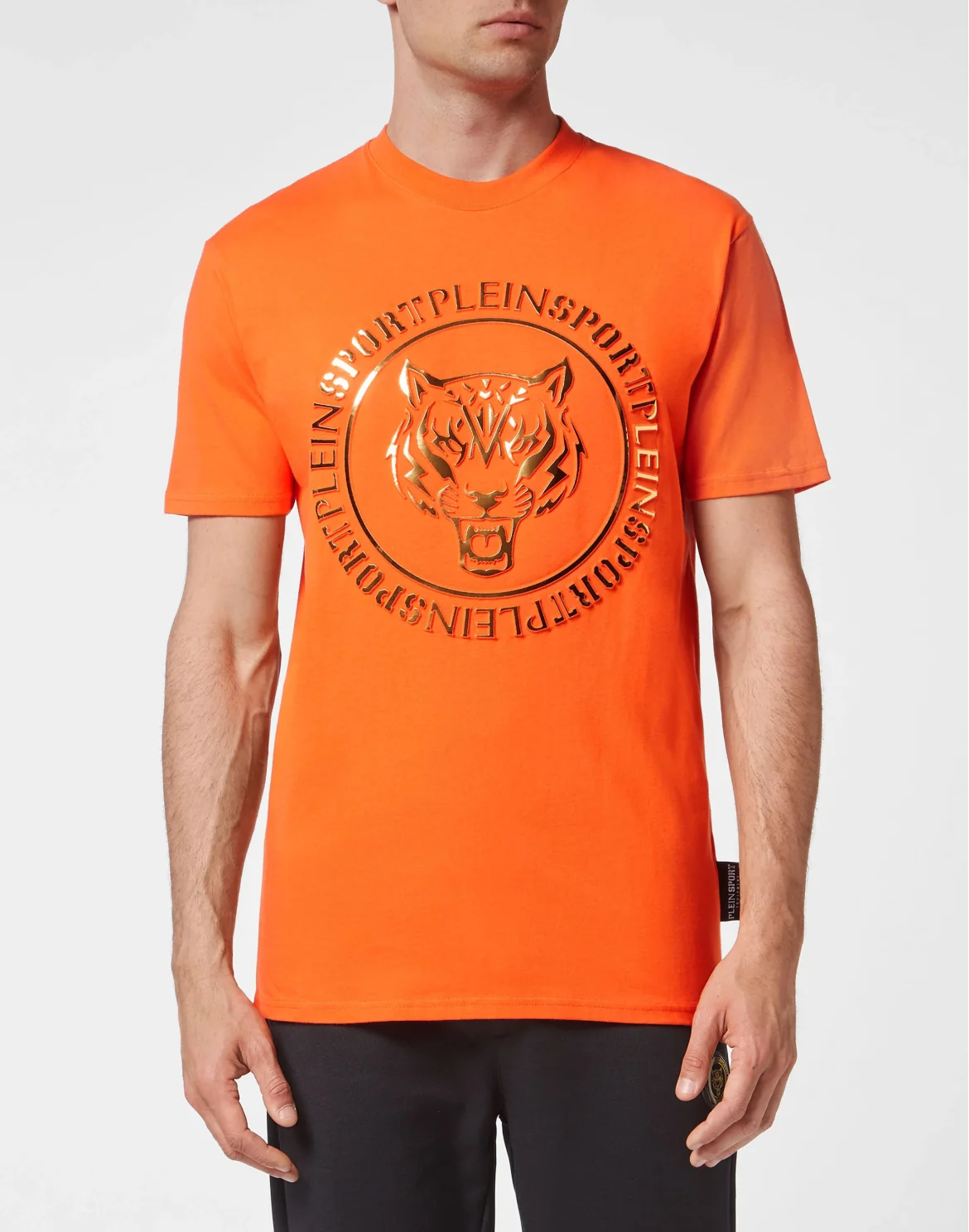 T-shirt Round Neck SS Tiger, цвет: Оранжевый