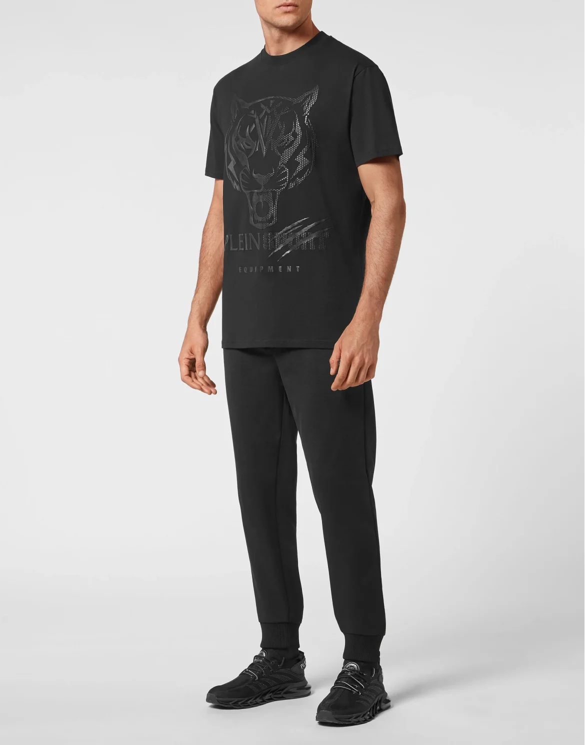 T-shirt Round Neck SS Tiger, цвет: Черный