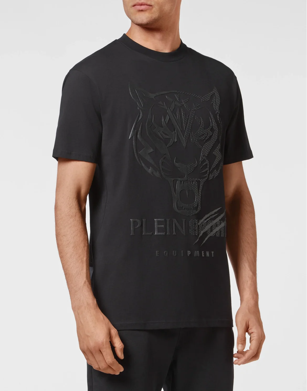 T-shirt Round Neck SS Tiger, цвет: Черный