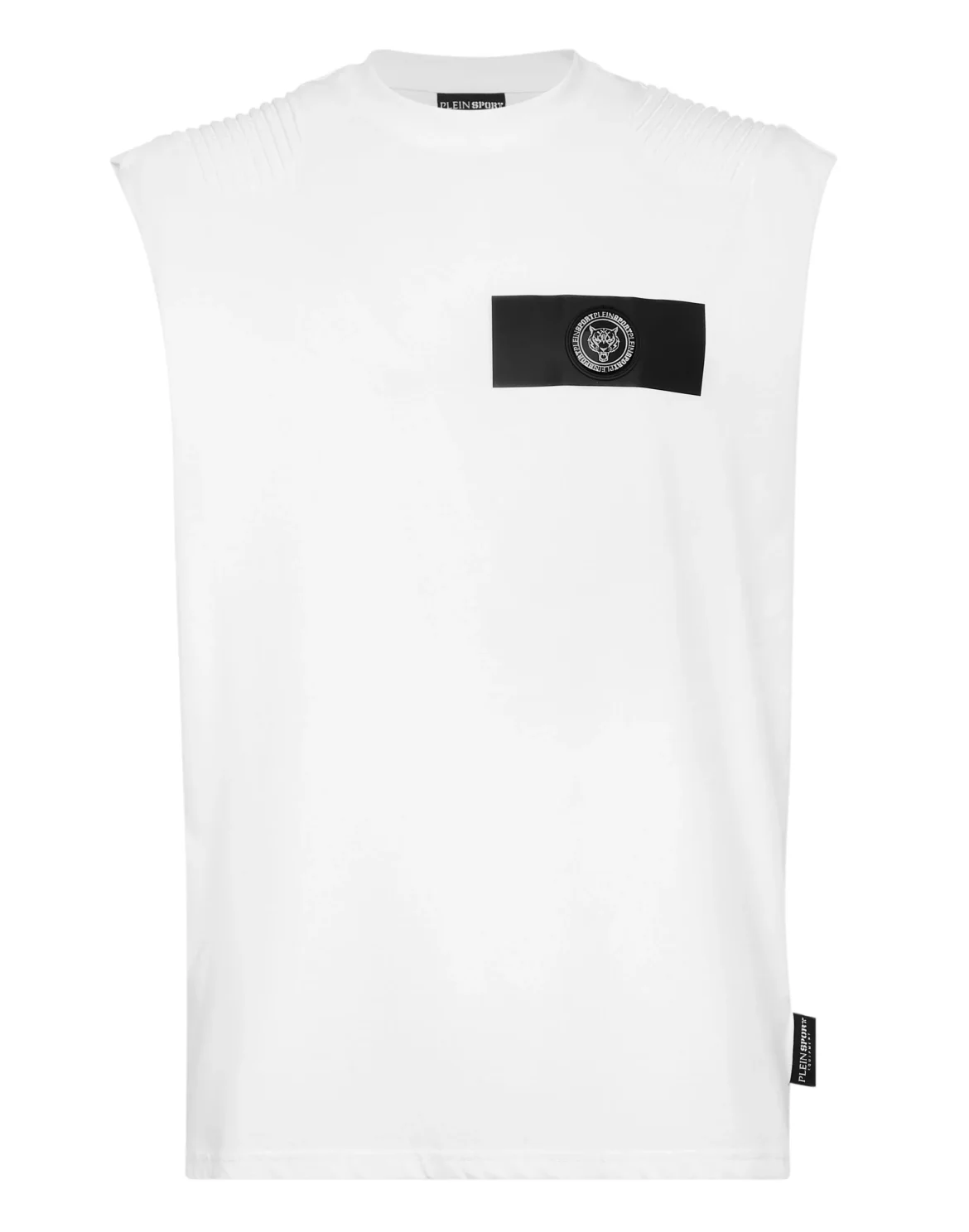 T-shirt Round Neck Sleeveless, цвет: Белый