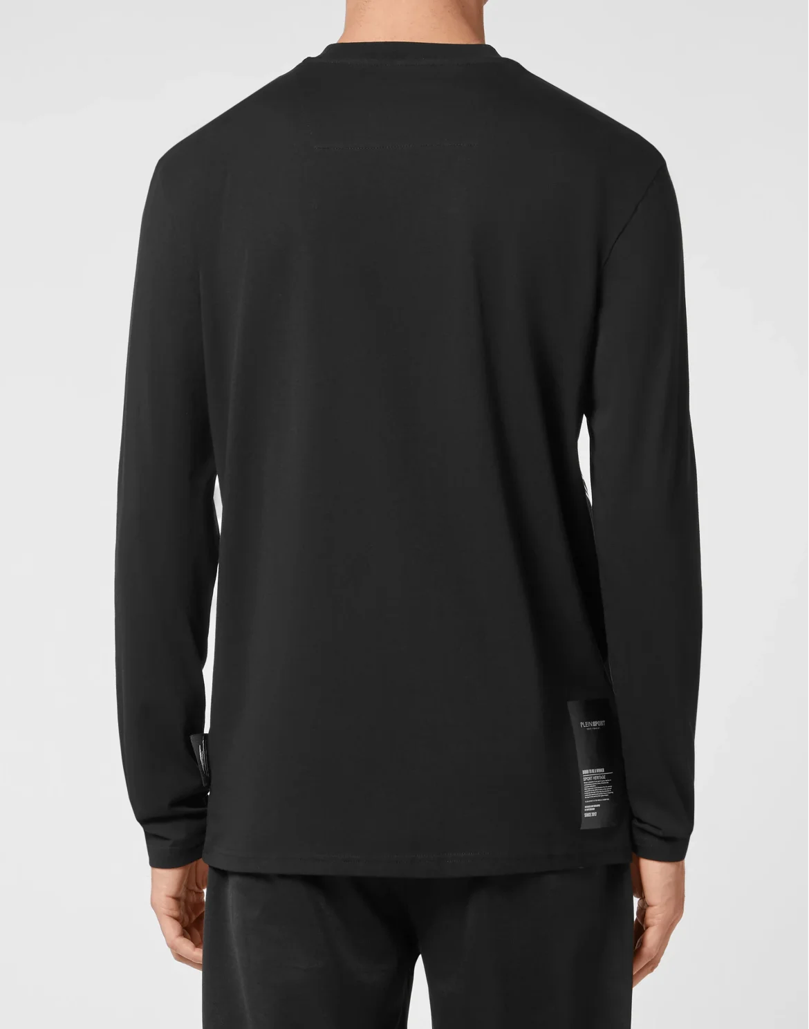 T-shirt Round Neck LS Tiger, цвет: Черный