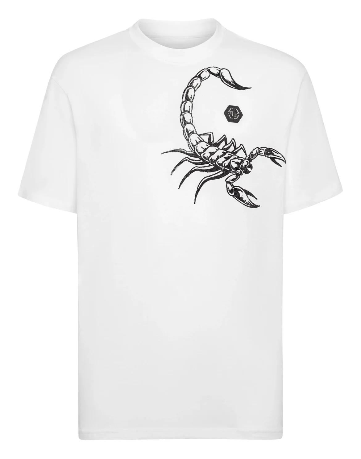 T-shirt Round Neck SS Scorpion, цвет: Белый
