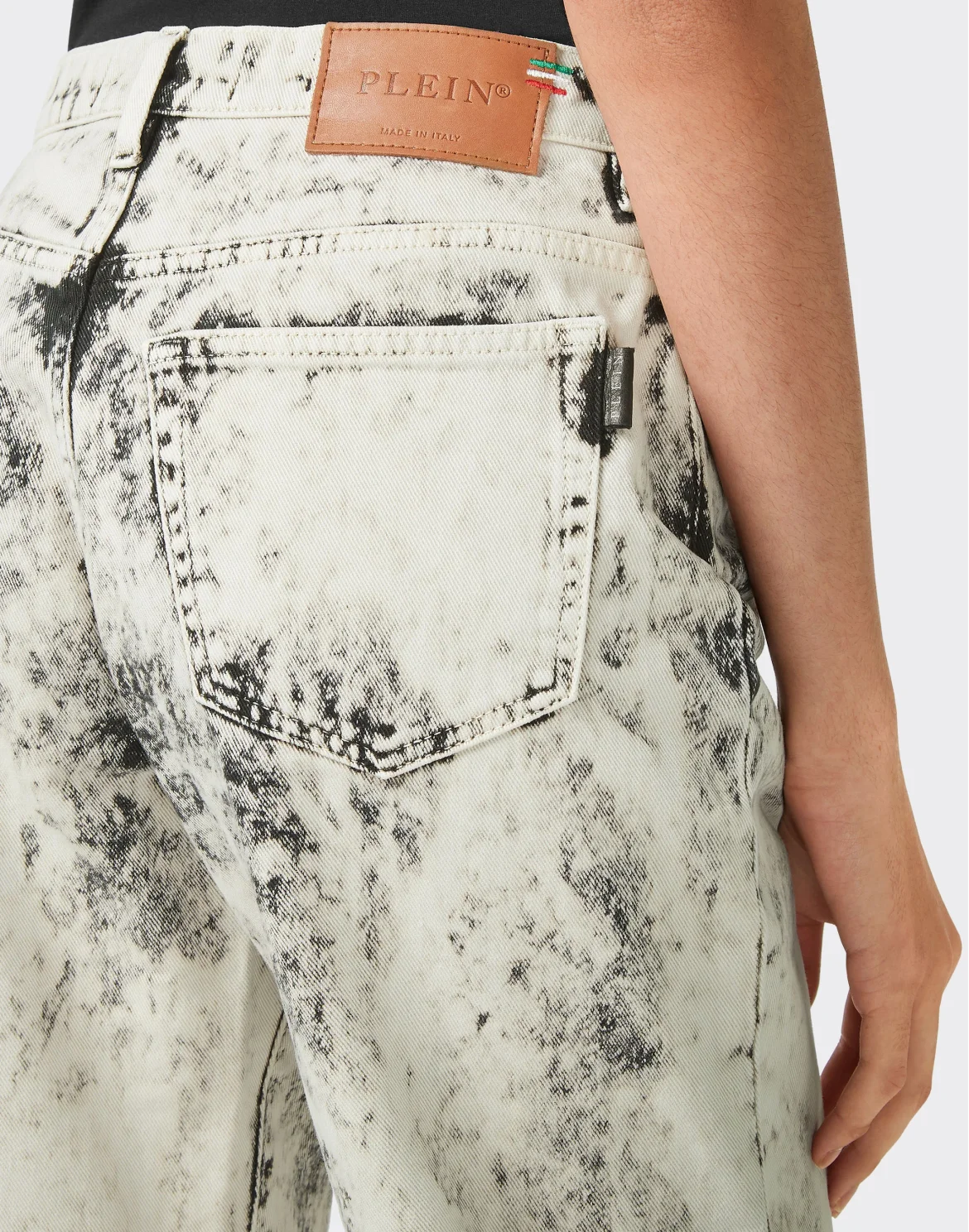 Denim Trousers Mom fit, цвет: Белый