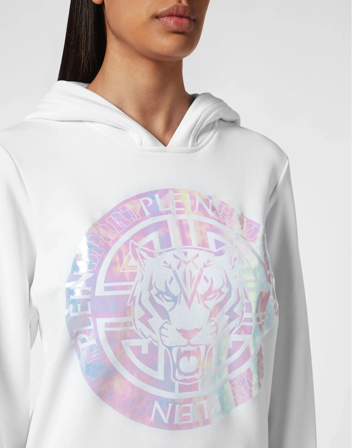 Hoodie sweatshirt Tiger, цвет: Белый