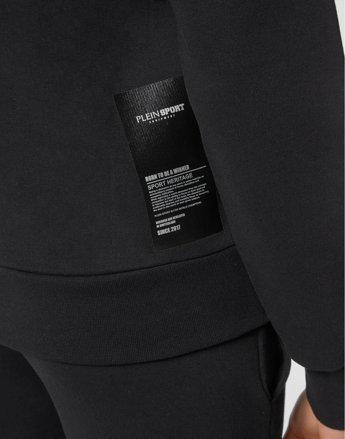 Hoodie Sweatshirt Statement, цвет: Черный
