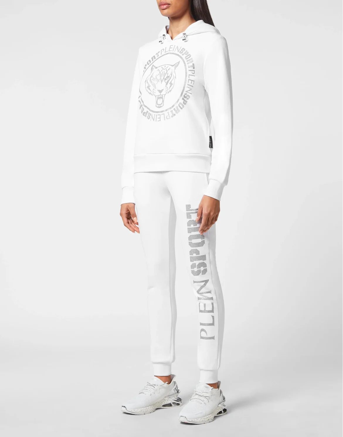 Hoodie Sweatshirt Tiger, цвет: Белый
