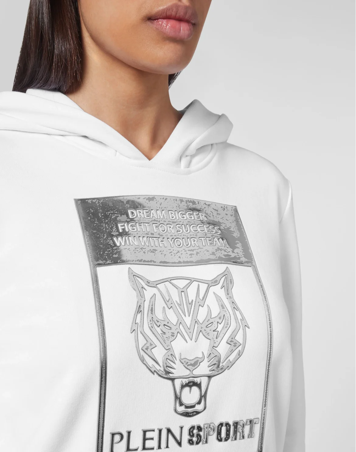 Hoodie sweatshirt Tiger, цвет: Белый