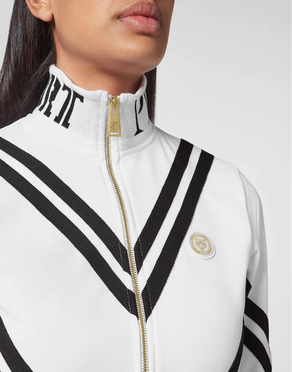 Jogging Set: Zip-up Jacket + pants Statement, цвет: Белый