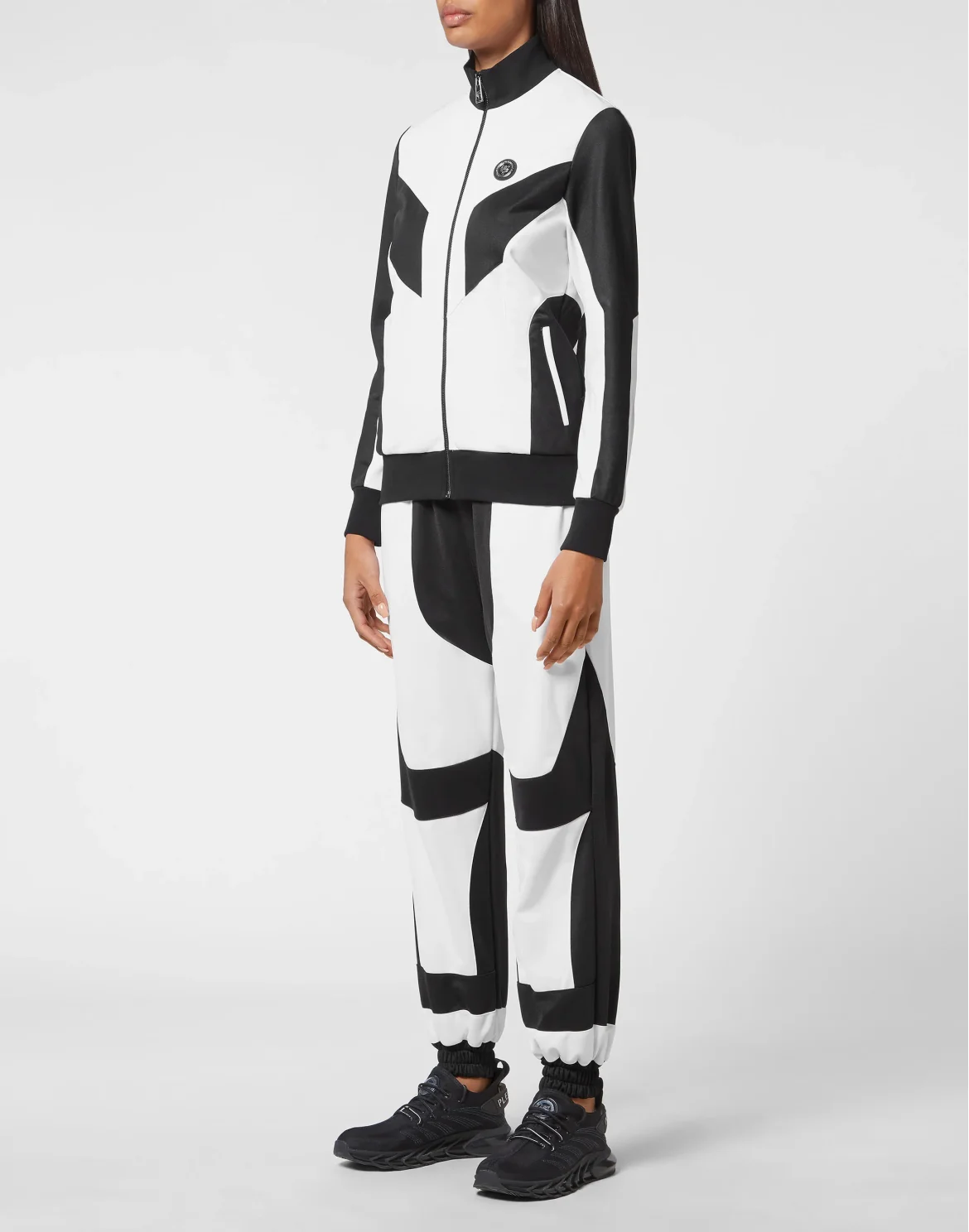 Jogging Set: Zip-up Jacket + pants Statement, цвет: Белый