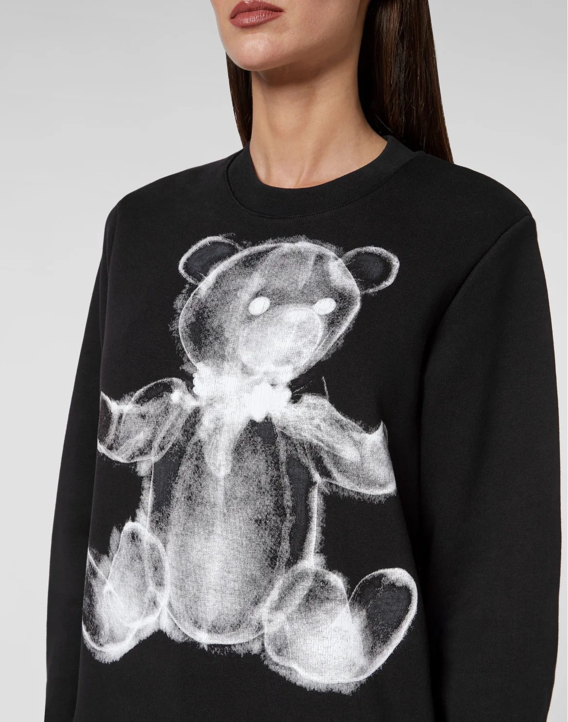 Sweatshirt LS Teddy Bear, цвет: Черный