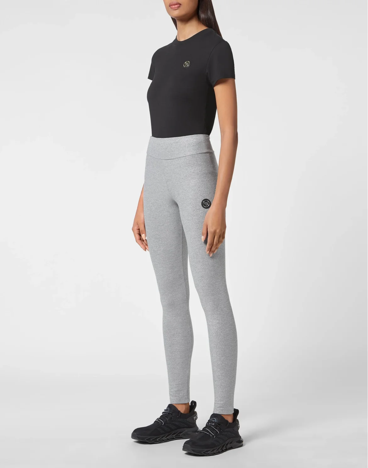 Jogging Leggings Statement, цвет: Серебристый