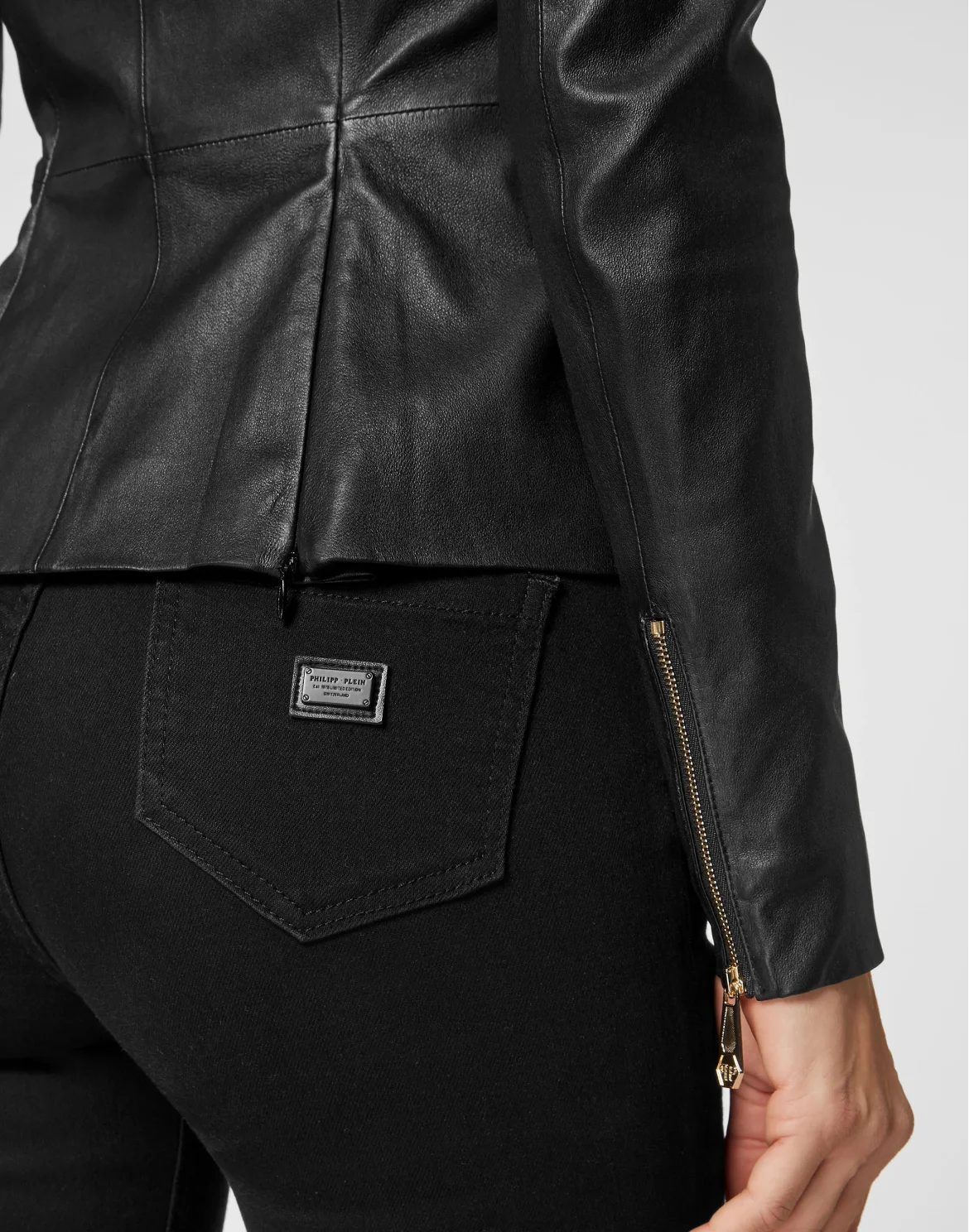 Leather Jacket, цвет: Черный