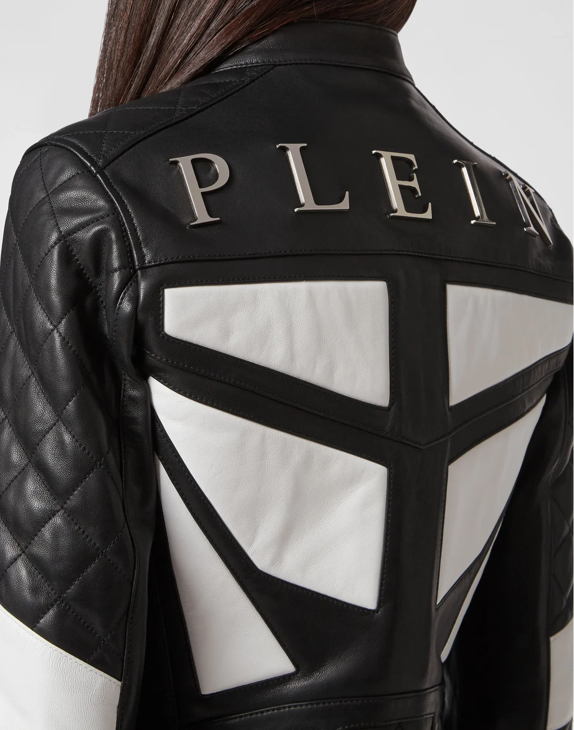 Leather Motorbiker Jacket, цвет: Мультиколор