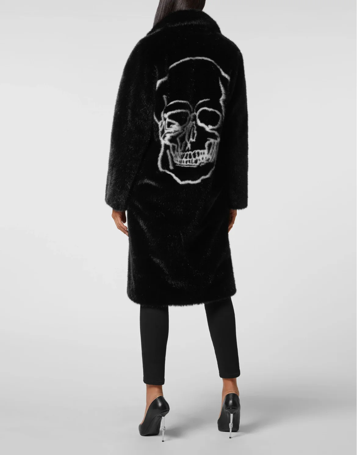 COAT LONG, цвет: Черный