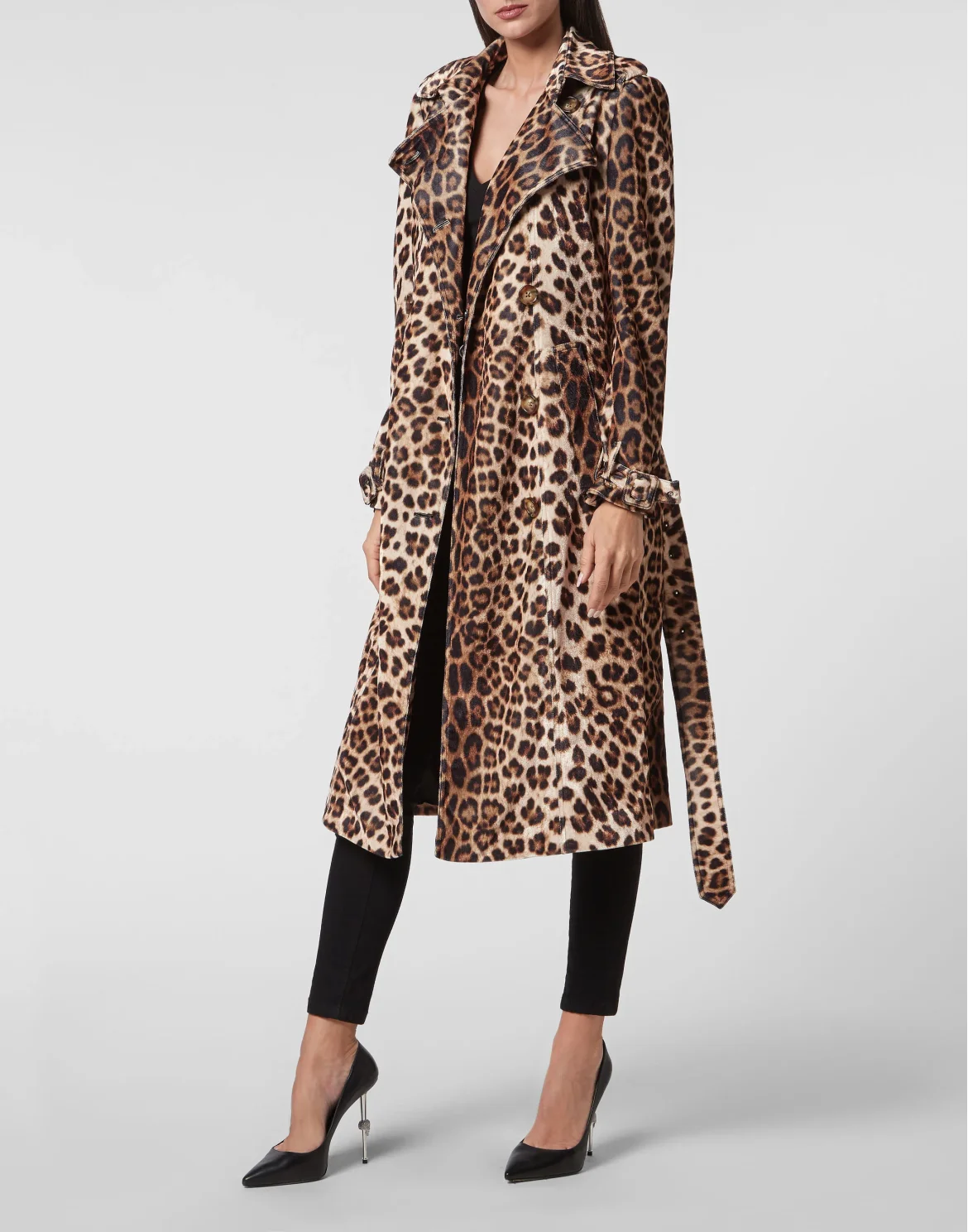 Trench coat Leopard, цвет: Леопард