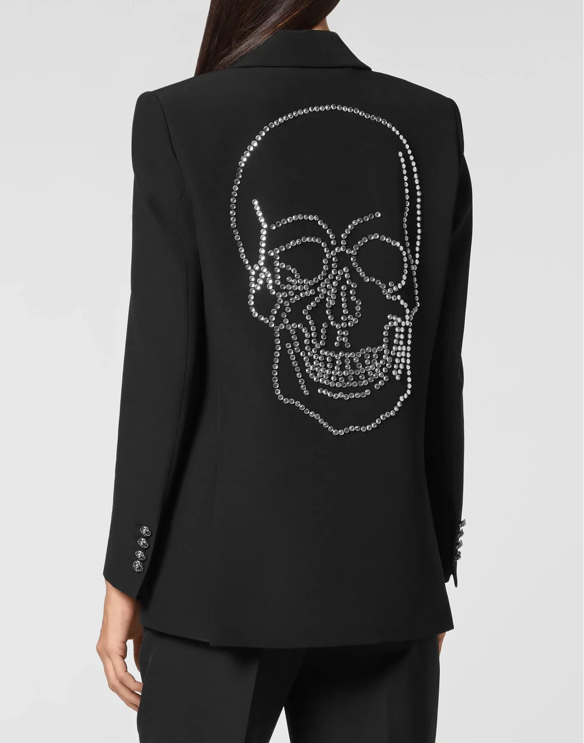 Office Jacket Crystal Skull, цвет: Черный