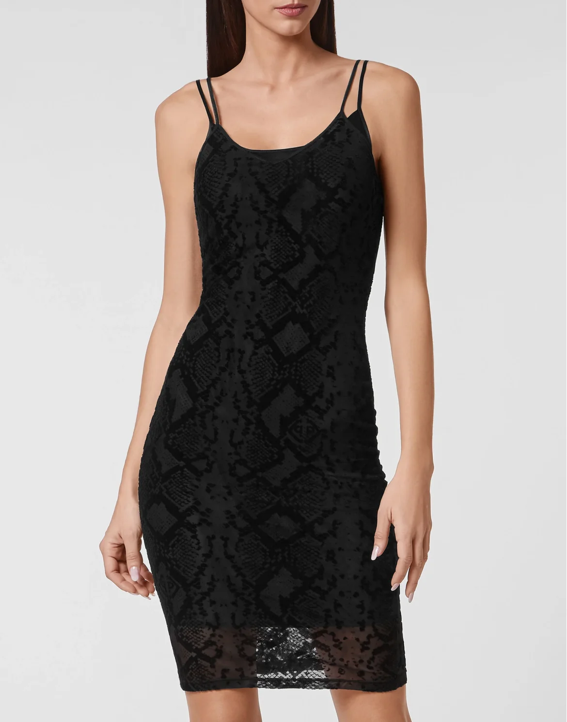 Midi dress, цвет: Черный