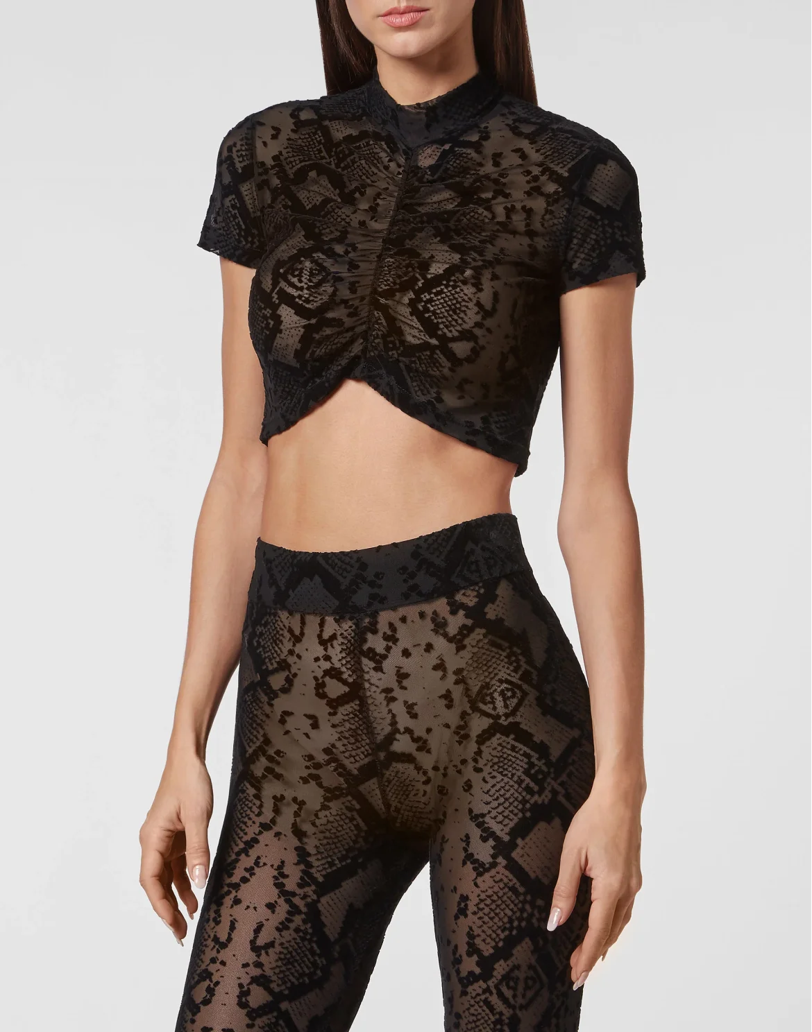 Crop Top SS, цвет: Черный