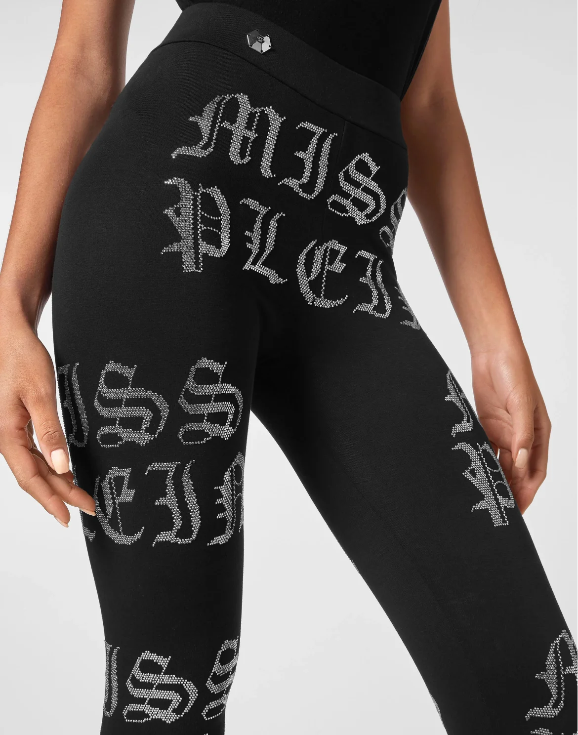 Leggings, цвет: Черный