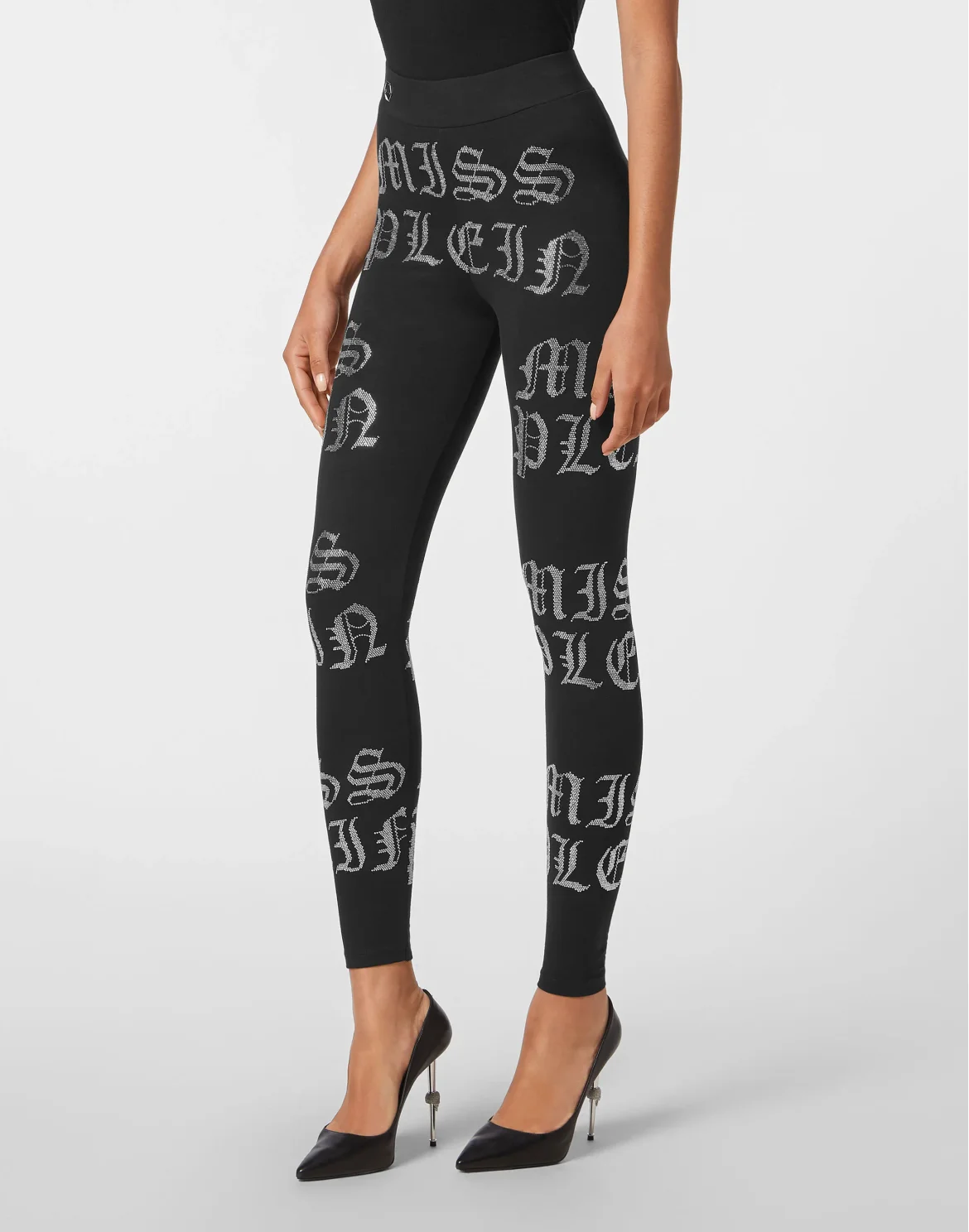 Leggings, цвет: Черный