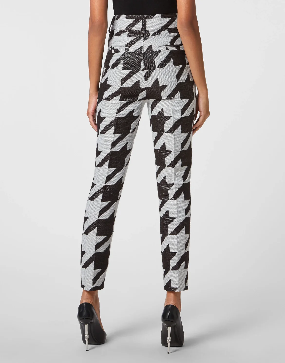Tweed Office trousers Pied de poul, цвет: Мультиколор