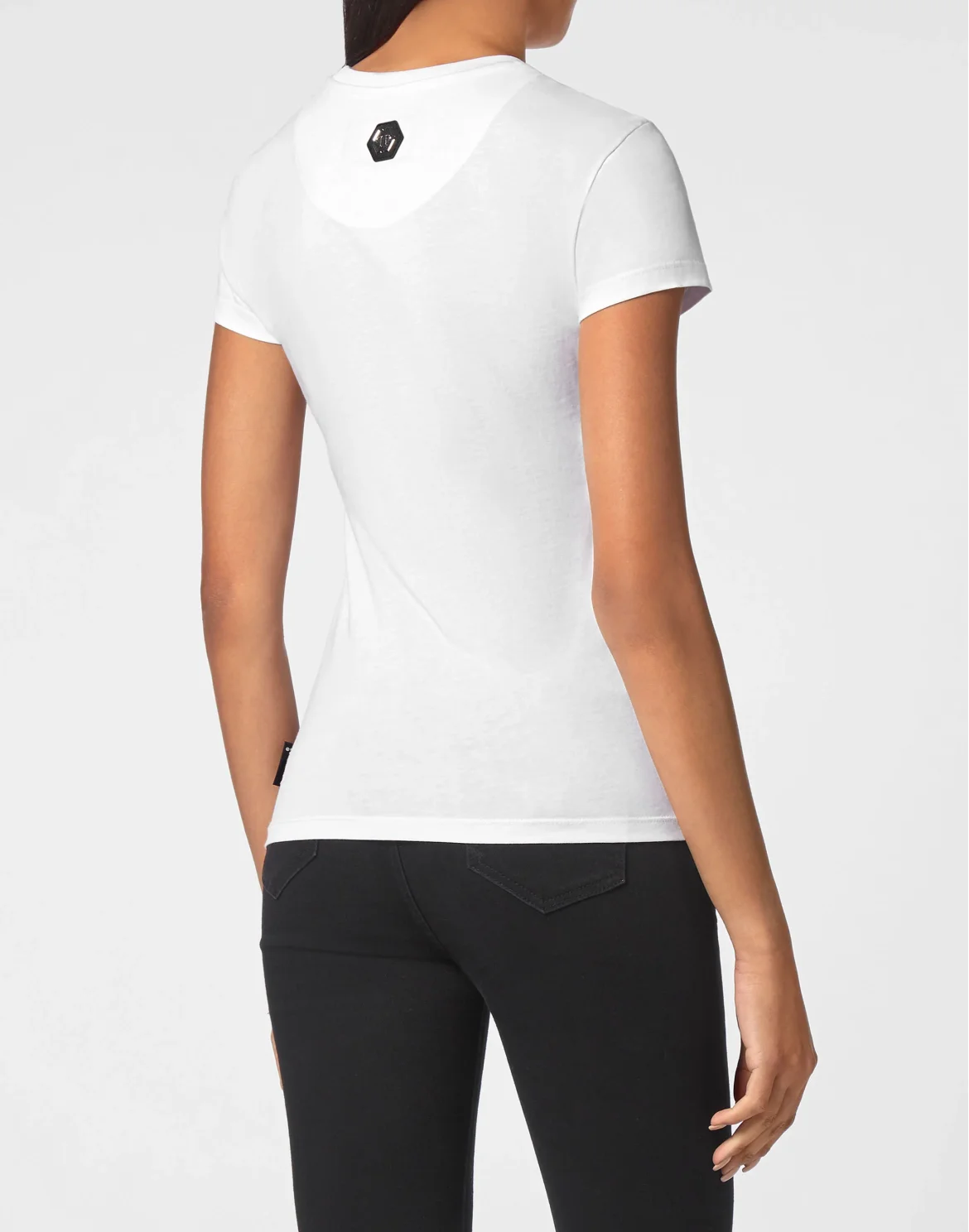 T-shirt Sexy Pure with Crystals, цвет: Белый