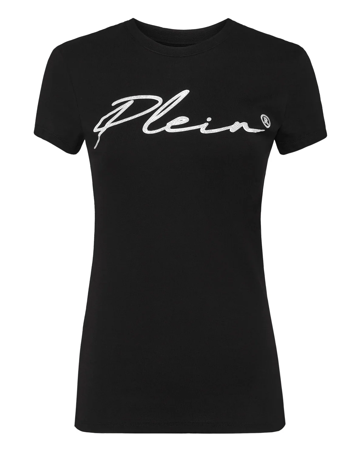 T-shirt Sexy Pure with Crystals, цвет: Черный