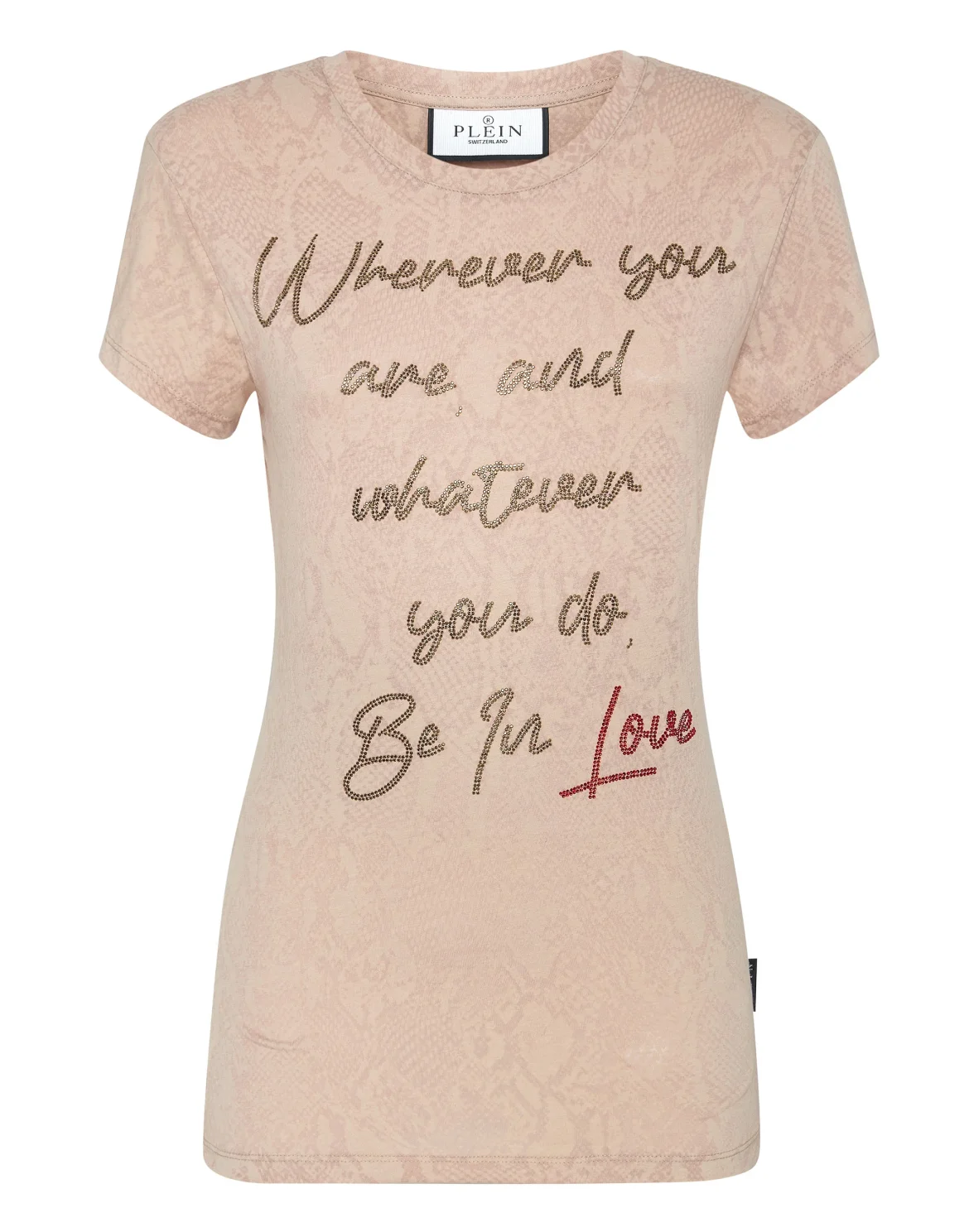 T-shirt Sexy Pure Crystal, цвет: Бежевый